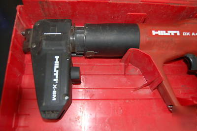 Hilti dx A41 with MX72 fastening systems