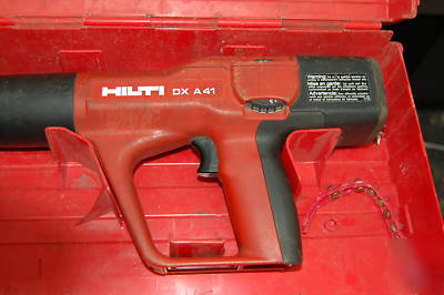 Hilti dx A41 with MX72 fastening systems