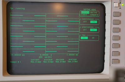 54503A 500 mhz 4 chan oscilloscope w 10:1 probe