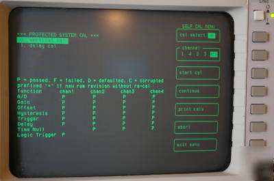 54503A 500 mhz 4 chan oscilloscope w 10:1 probe