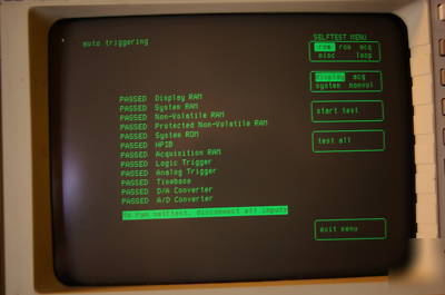 54503A 500 mhz 4 chan oscilloscope w 10:1 probe