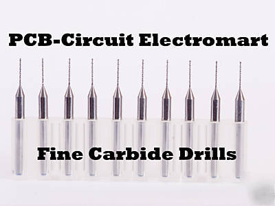 Cnc drill bits pcb carbide circuit board 0.5MM X10