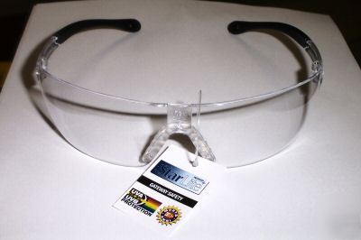 Gateway starlite squared safety glasses, box/5-clear