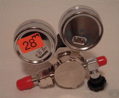 New air products cga 350 gas cylinder regulator, ** **
