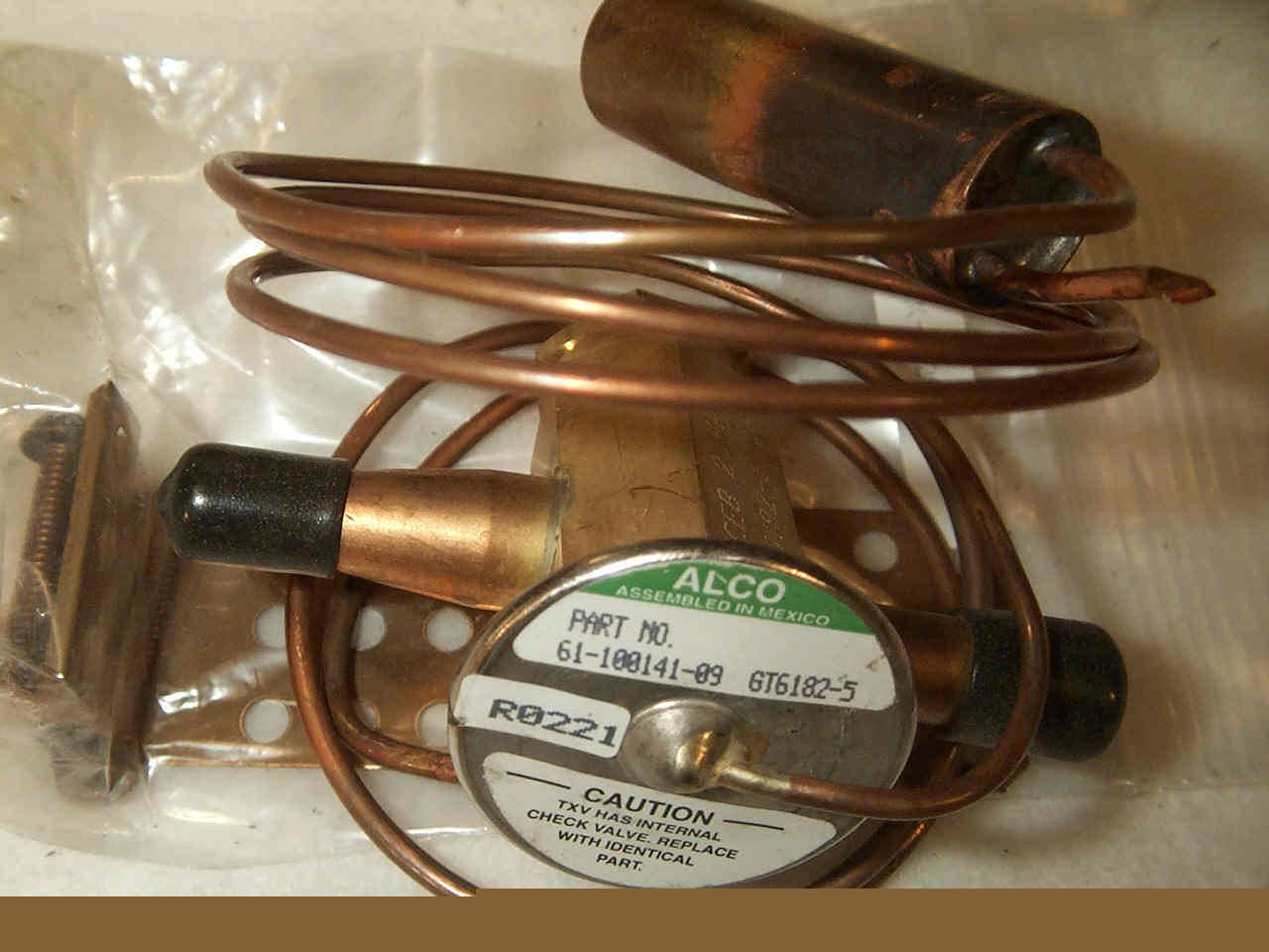 New alco thermal expansion valve 2 ton ac hvac furnace