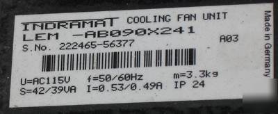 New rexroth indramat ac motor MAC090B-pd-4-c-110-b-0