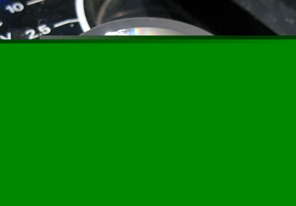 Polished glass fiber optic lens 27MM concave face rare