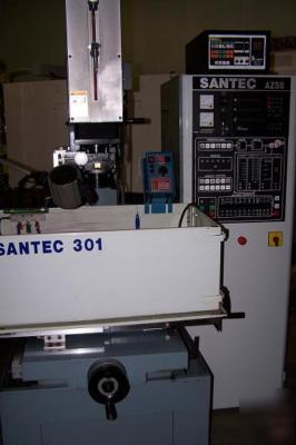 Santec 301 ram edm / with comweb orbitor/3R head/50AMP