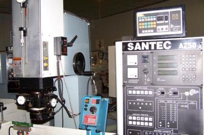 Santec 301 ram edm / with comweb orbitor/3R head/50AMP