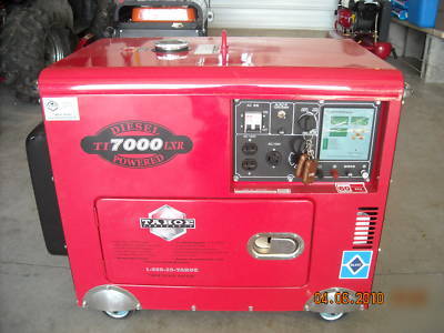 Tahoe TI7000LXR 7000 watts diesel powered generator