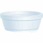 Dart food foam container - 8 oz. - squat - 8SJ32DART