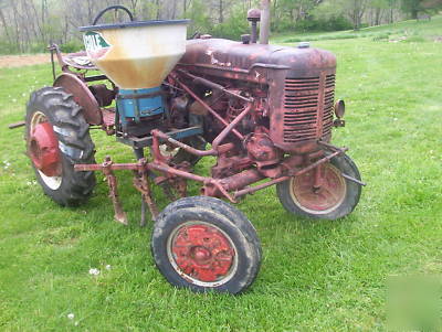 Farmall super a / cultivators/ sidedresser