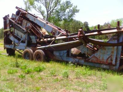 1994 powerscreen chieftan topsoil,gravel,sand,screener 