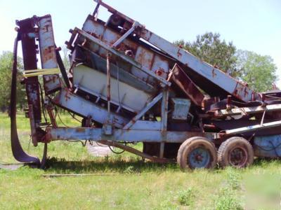 1994 powerscreen chieftan topsoil,gravel,sand,screener 