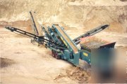 1994 powerscreen chieftan topsoil,gravel,sand,screener 