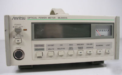 Anritsu ML9001A optical power meter in great condition