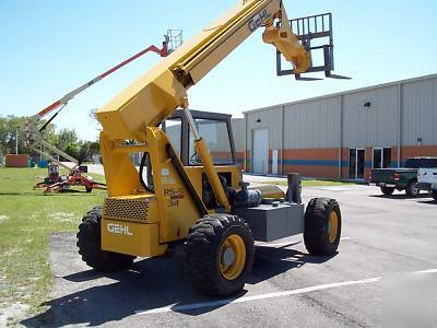 Gehl rs telescopic forklift,6000 lb, 34' height,we ship