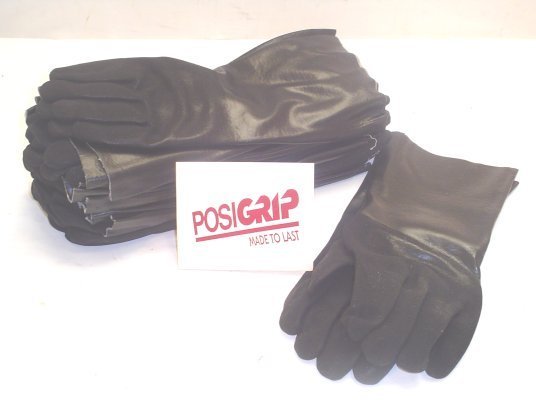 Lot 12 posigrip industrial gloves 100% cotton fabric 