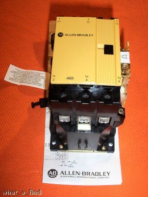 New allen bradley 100-A60NZ243 contactor 60 amp 600 vac