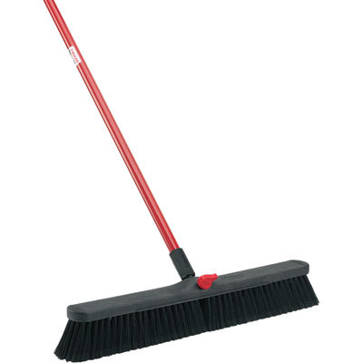 New libman 24IN smooth surface push broom - 