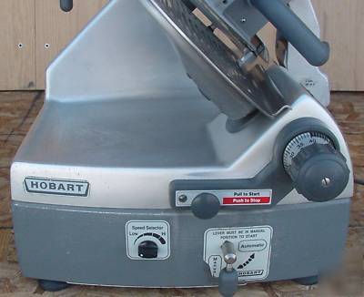 Nice hobart 2912 automatic slicer food prep equipment