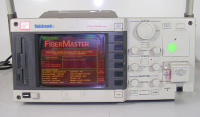 Tektronix TFP2A fibermaster otdr cable tester tested