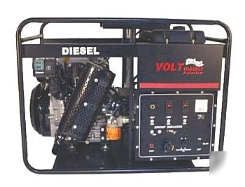 Voltmaster LR130EL 13,000 lombardini diesel generator