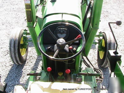 John deere 2350 tractor jd 175 loader 8 speed nice 