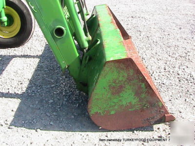 John deere 2350 tractor jd 175 loader 8 speed nice 