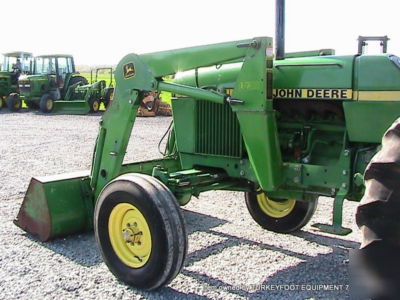 John deere 2350 tractor jd 175 loader 8 speed nice 