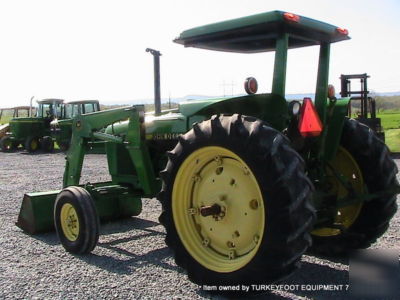 John deere 2350 tractor jd 175 loader 8 speed nice 