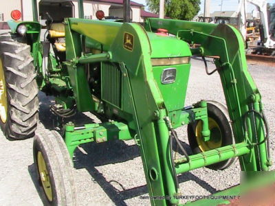 John deere 2350 tractor jd 175 loader 8 speed nice 