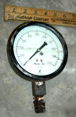 Marsh 0-1000 master test psi gauge type 200 air test