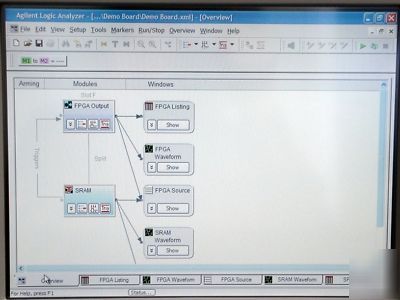 Agilent 16902A logic analyzer system main frame 