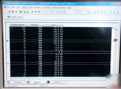 Agilent 16902A logic analyzer system main frame 