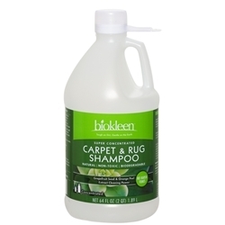 Carpet and rug shampoo concentrate - 64 oz - biokleen