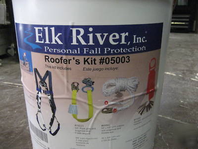 Elk river safety fall protection harness kit 05003 