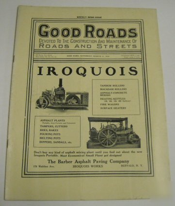 Good roads 1916 construction magazine vol. 11 # 13