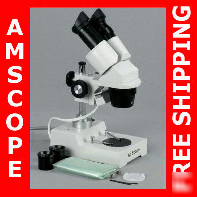 New sharp stereo microscope 10X-20X-30X-60X