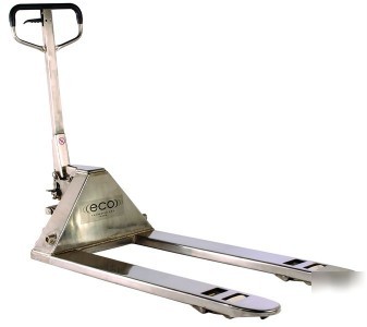 Stainless steel pallet trucks corrosion resistance lift