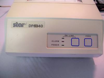 Star micronics DP8340 dot matrix printer