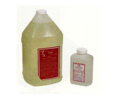 X-ray film fixer concentrate, 2 gallon