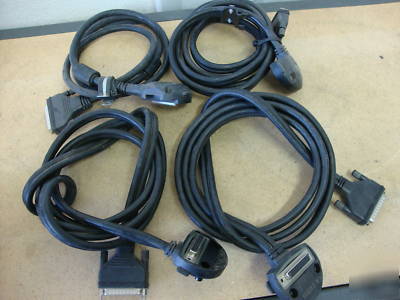 Motorola mw-520 MW520 police data terminal cable lot 4