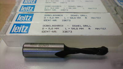 New leitz tooling dowel & thru hole bits (lot 16)