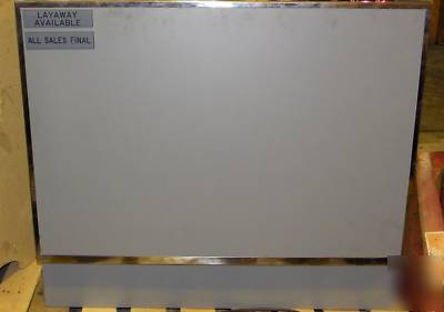 2 glass retail display cases & counter (3 pieces total)