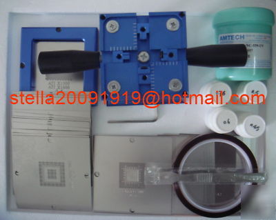 Bga reballing rework station with hand grip+ 62STENCILS