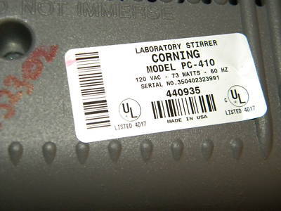 Corning pc-410 stirrer (5