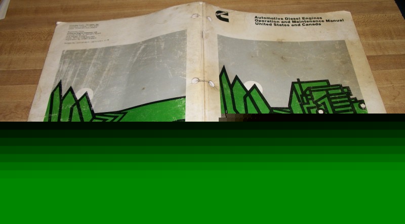 Cummins automotive diesel engine manual us ca 1978