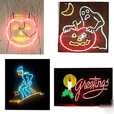 Custom interior hanging window neon really cool 