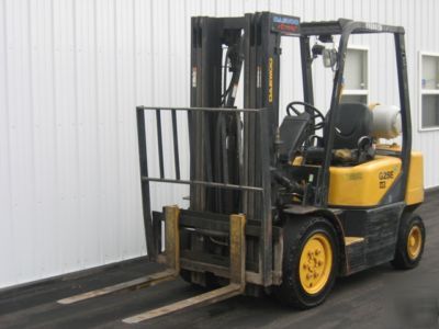 Daweoo pneumatic forklift, low hours, runs great 